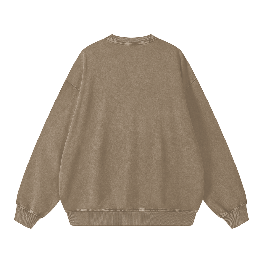 Flagship Washed Oversized Sweatshirt
