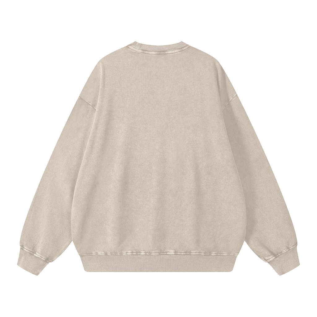 Flagship Washed Oversized Sweatshirt