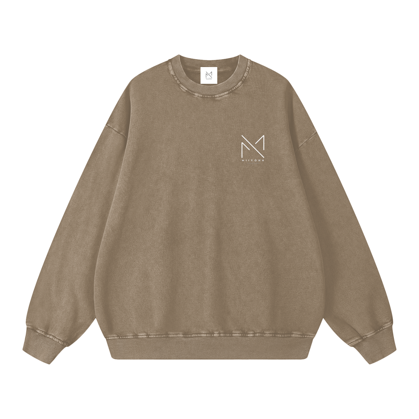 Flagship Washed Oversized Sweatshirt