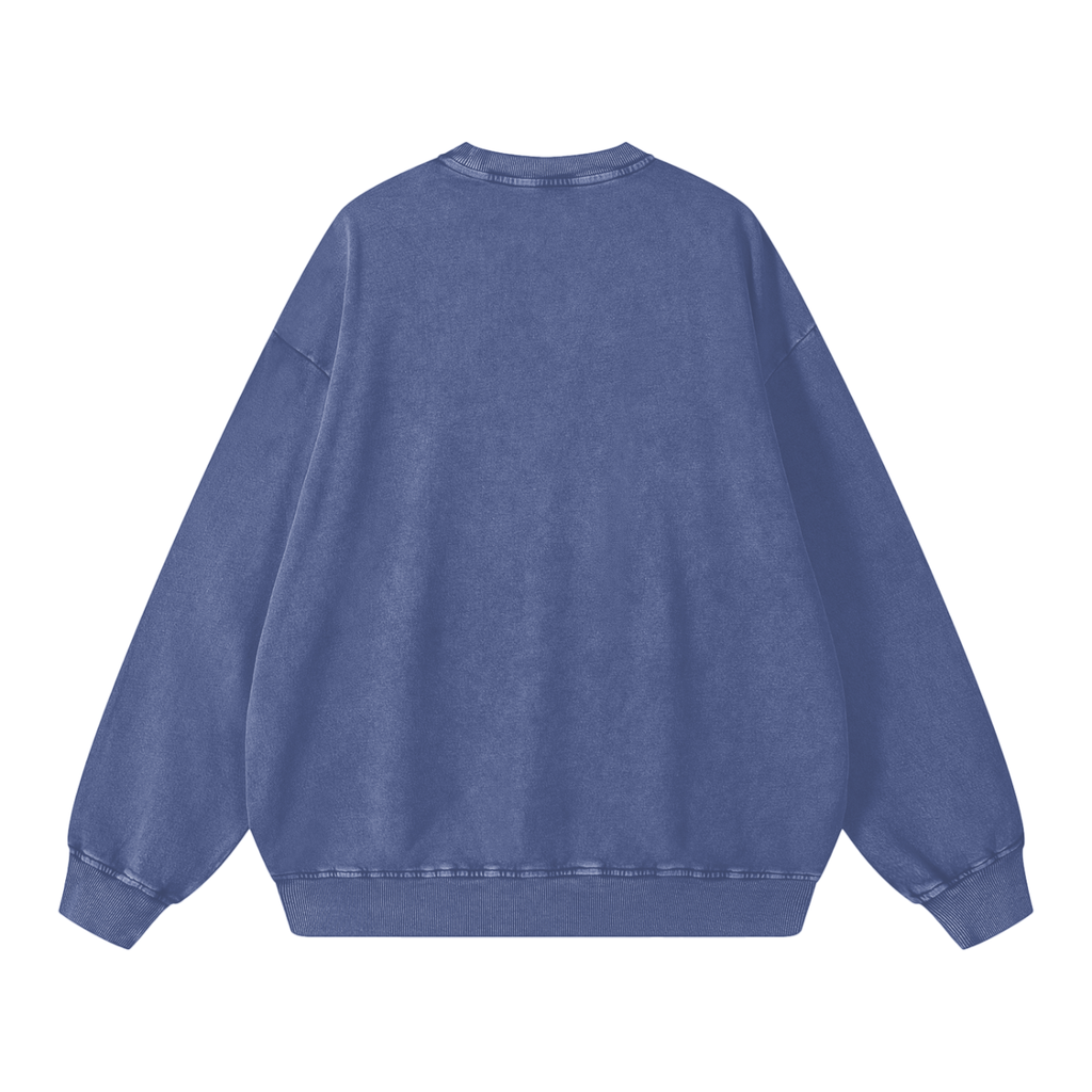 Flagship Washed Oversized Sweatshirt