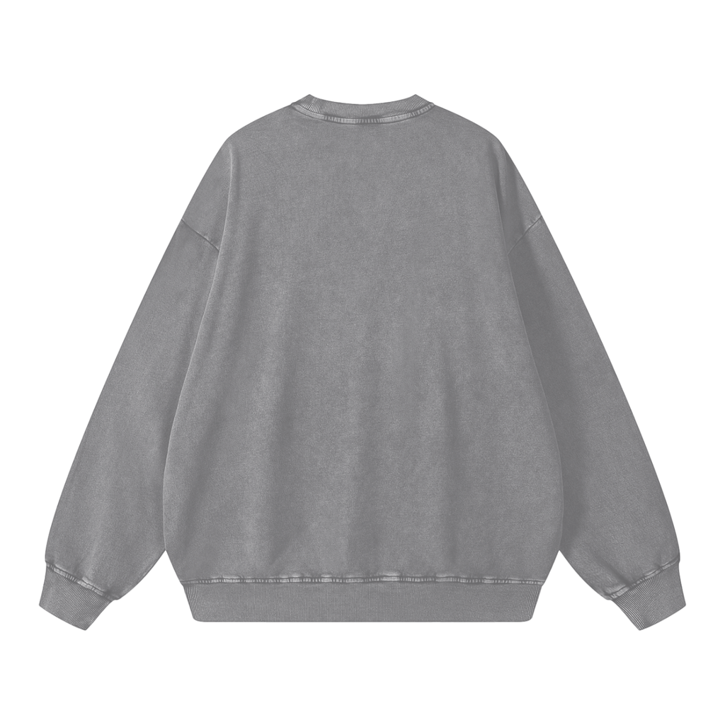 Flagship Washed Oversized Sweatshirt