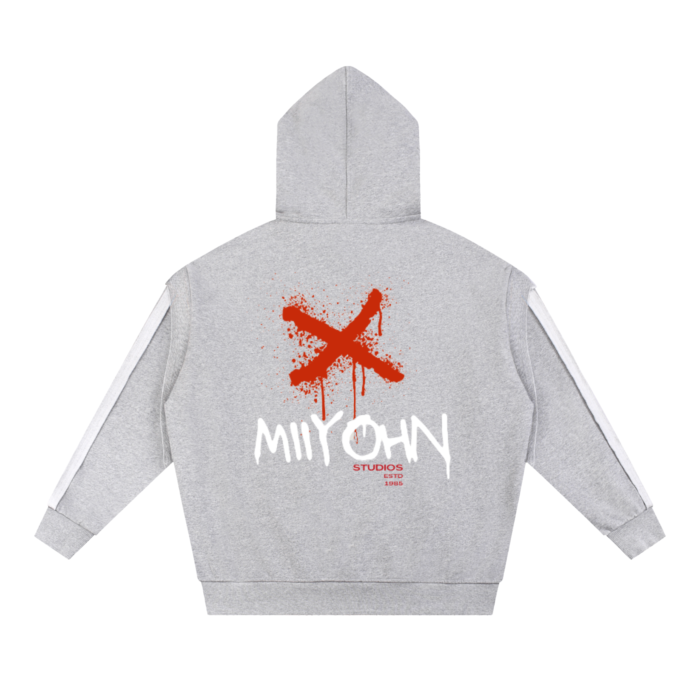 Flagship Raw Edge Double Layered Zip Hoodie