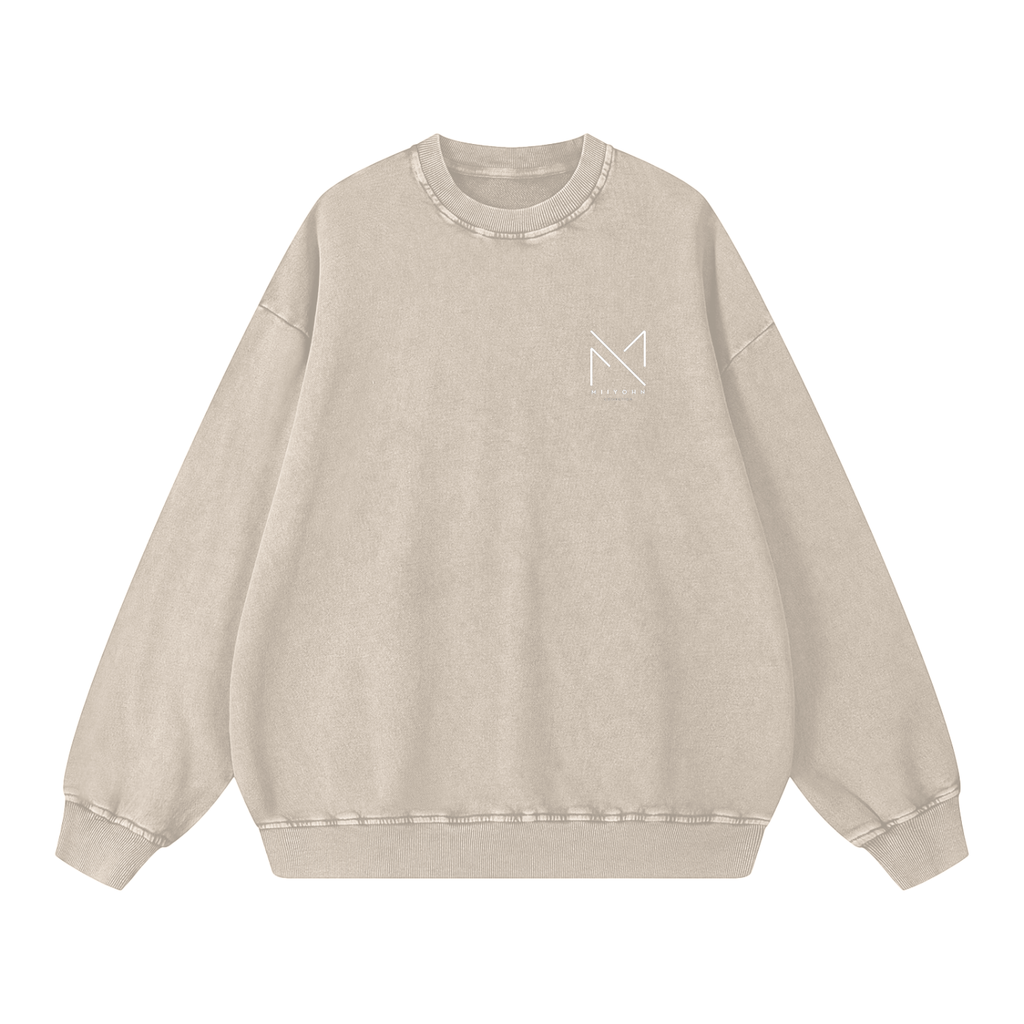 Flagship Washed Oversized Sweatshirt