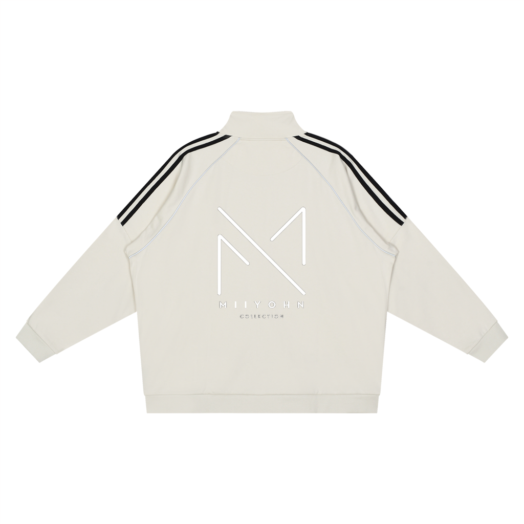 Flagship Striped Raglan Sleeve  Jacket