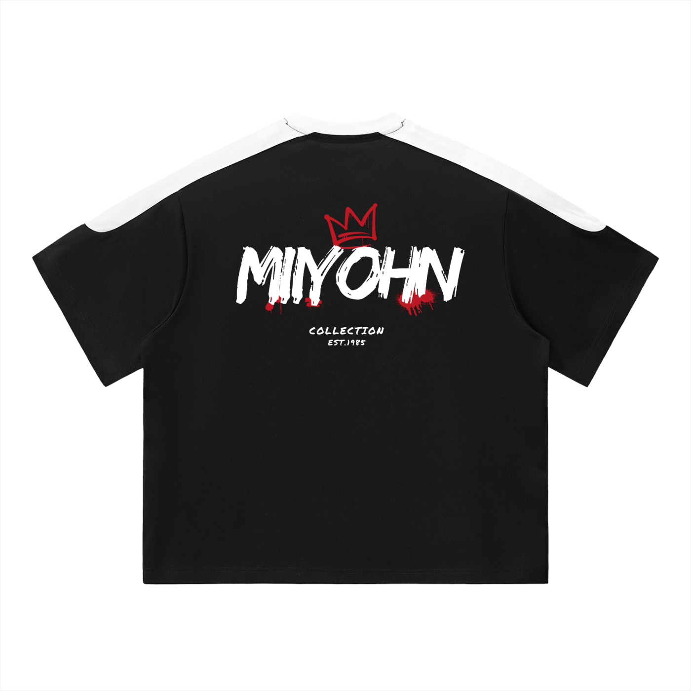 Unisex Color Block Oversized T-Shirt
