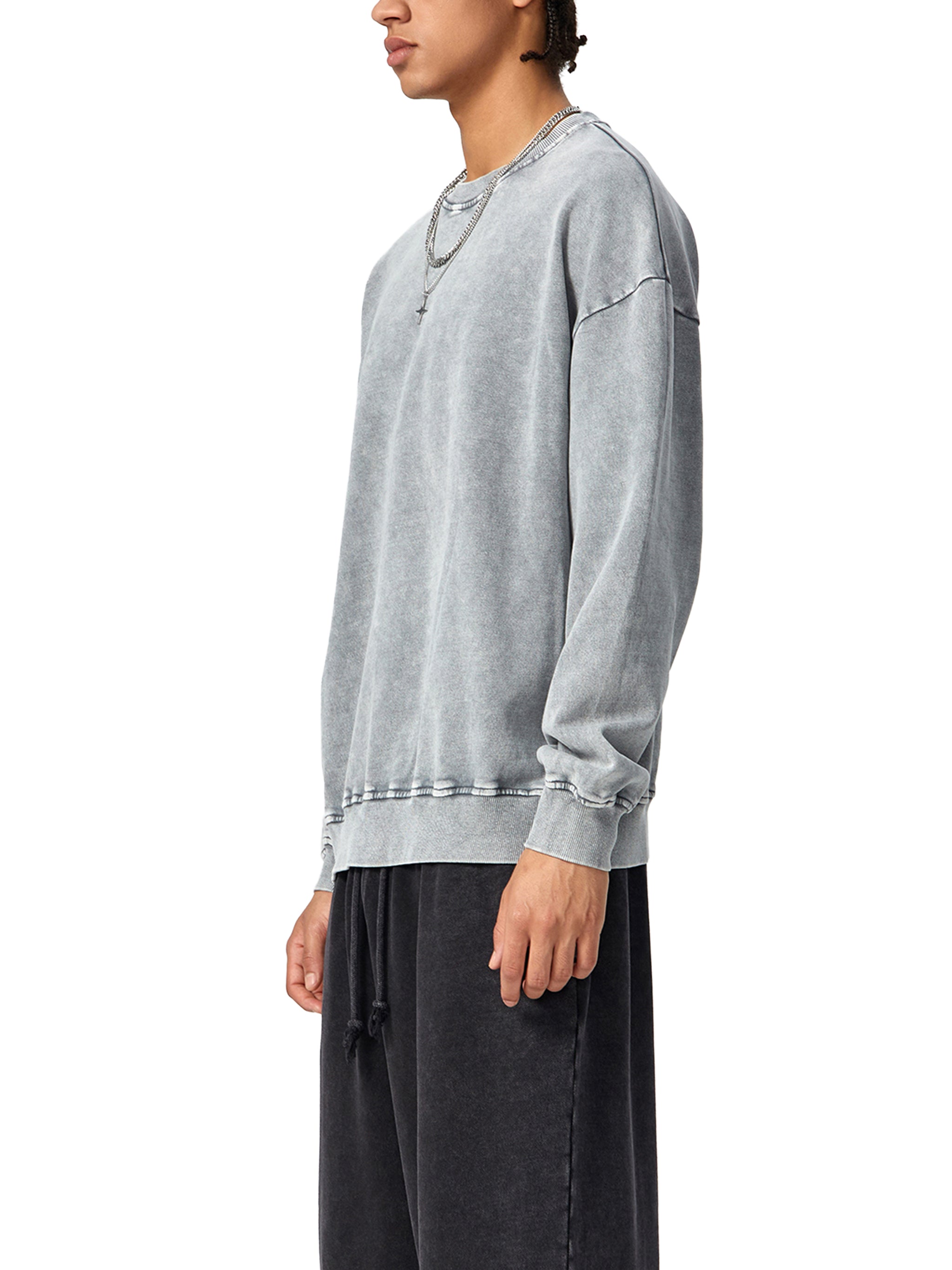 Flagship Washed Oversized Sweatshirt