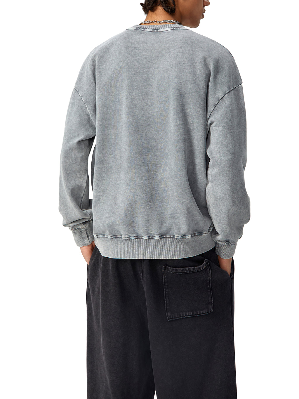 Flagship Washed Oversized Sweatshirt