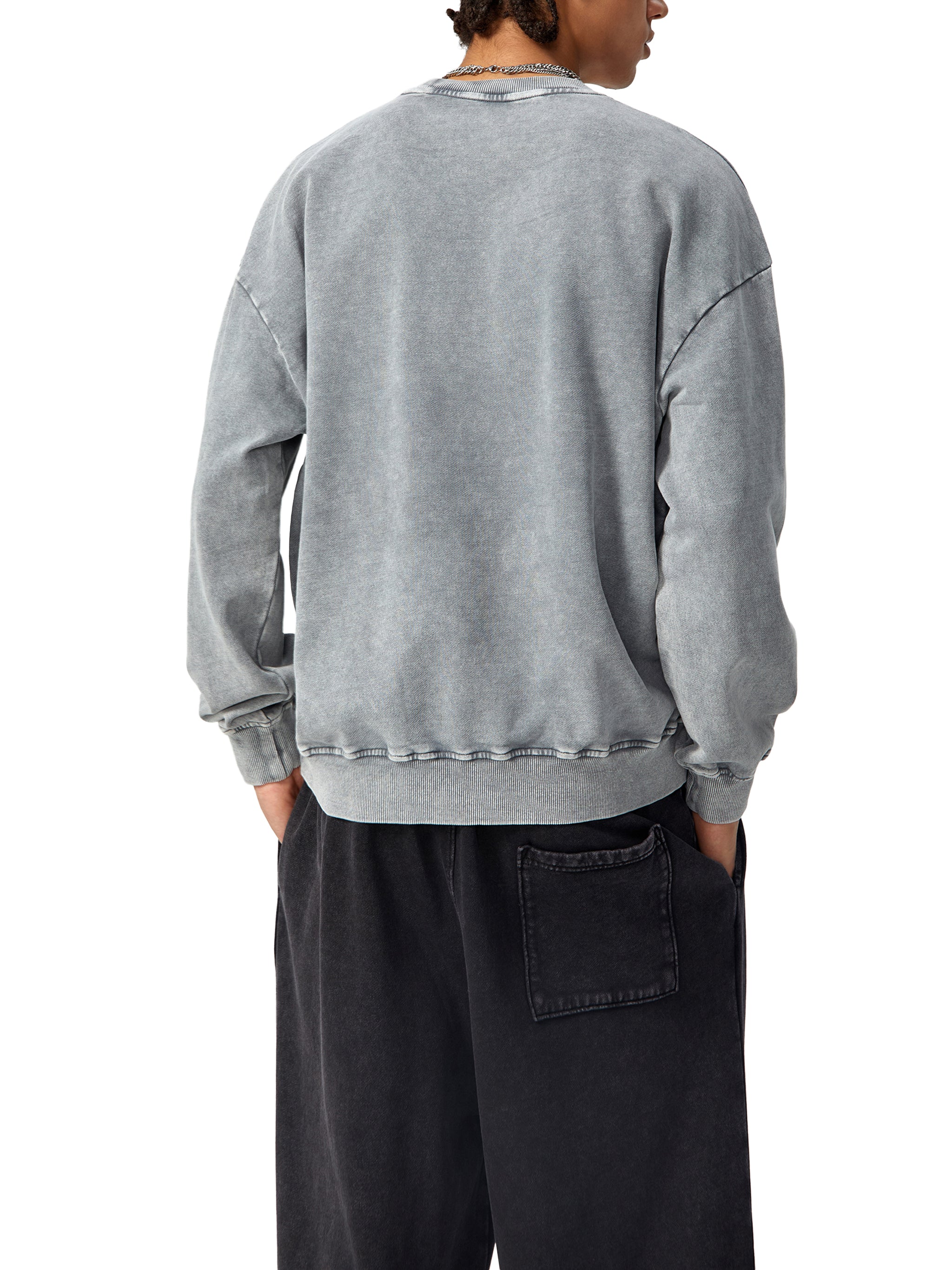 Flagship Washed Oversized Sweatshirt