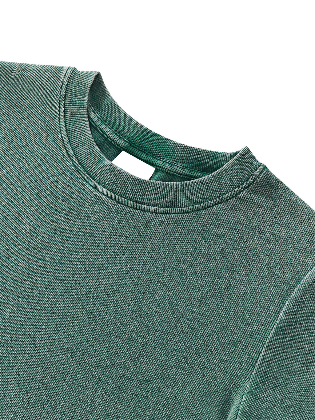 "Flagship Logo Washed Bodycon" Tee