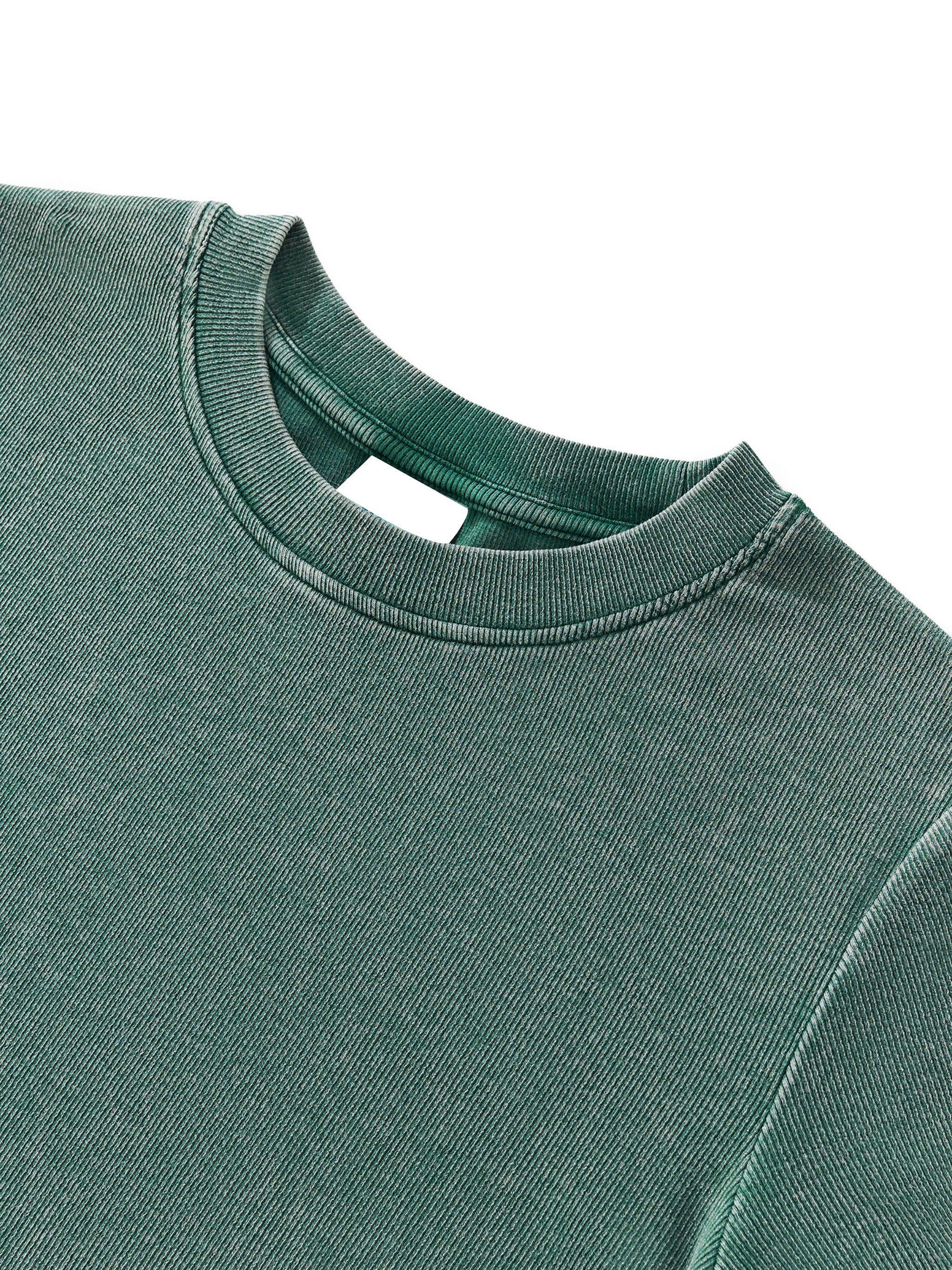 "Flagship Logo Washed Bodycon" Tee