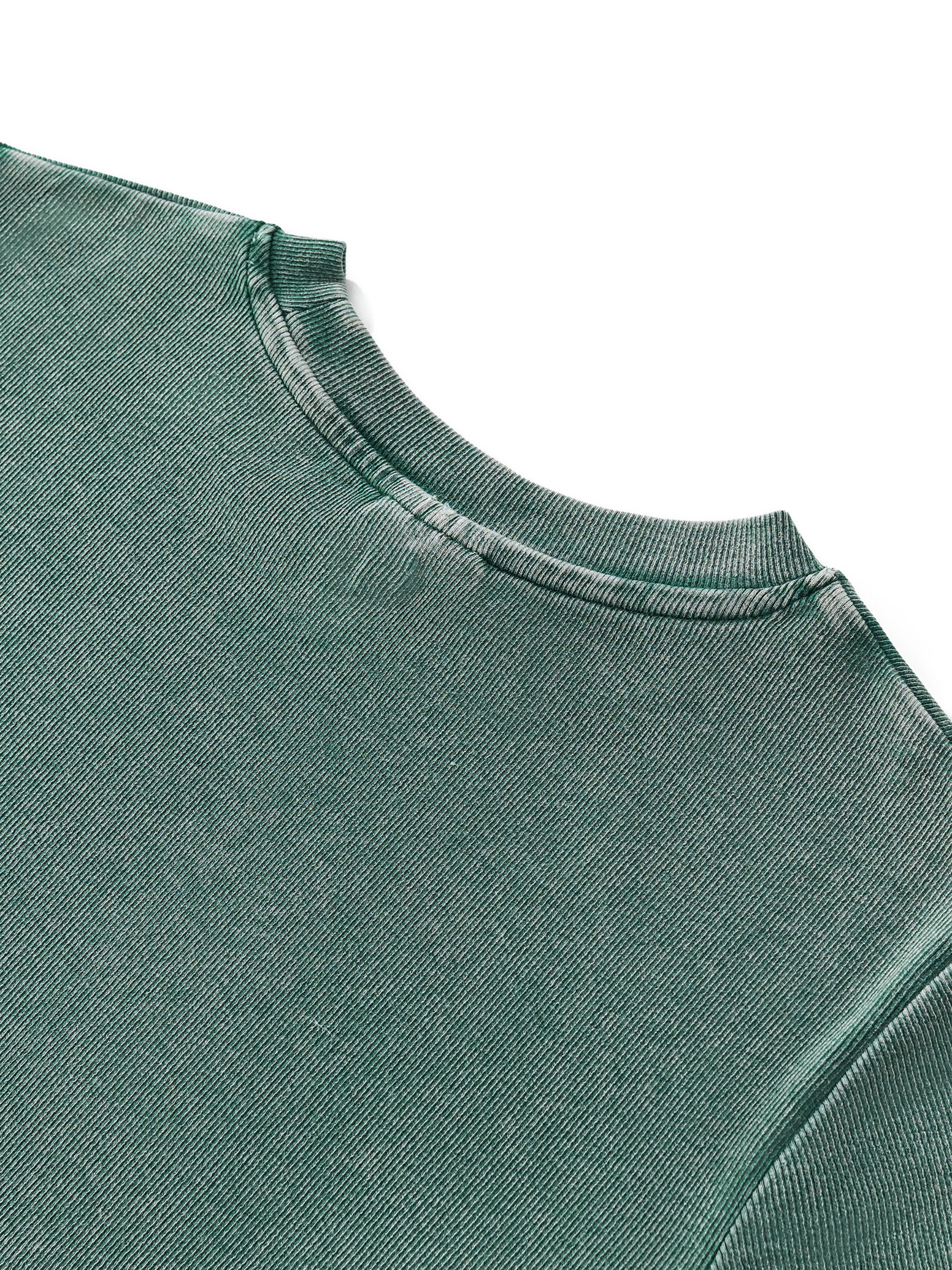 "Flagship Logo Washed Bodycon" Tee