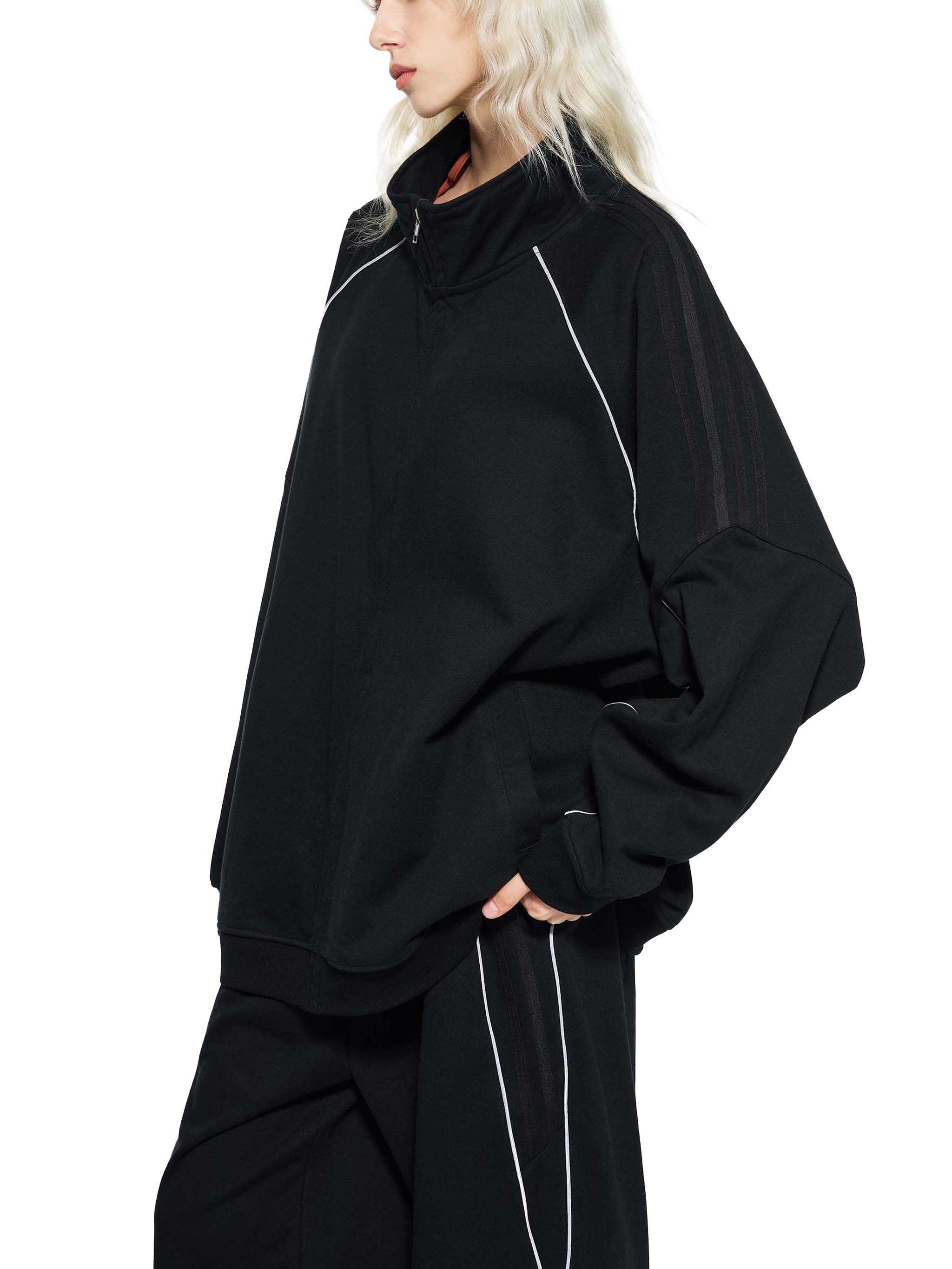 Flagship Striped Raglan Sleeve  Jacket