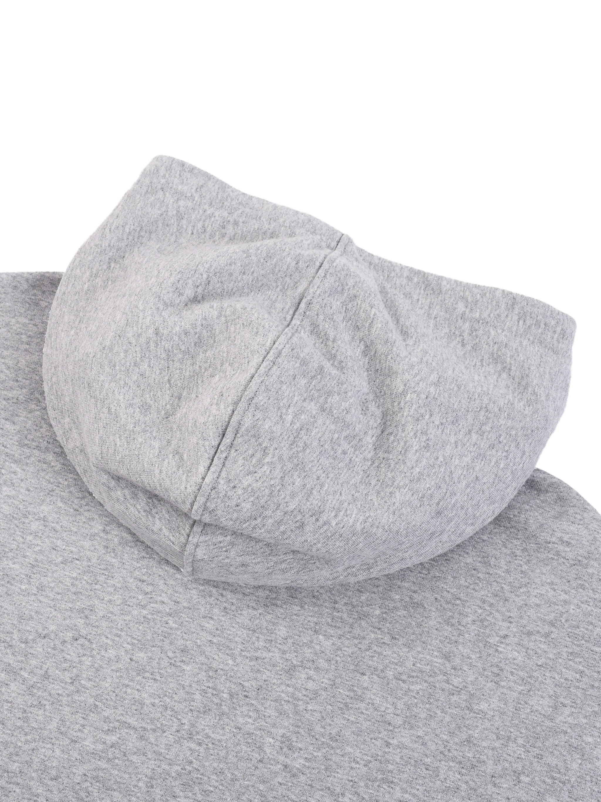Flagship Raw Edge Double Layered Zip Hoodie