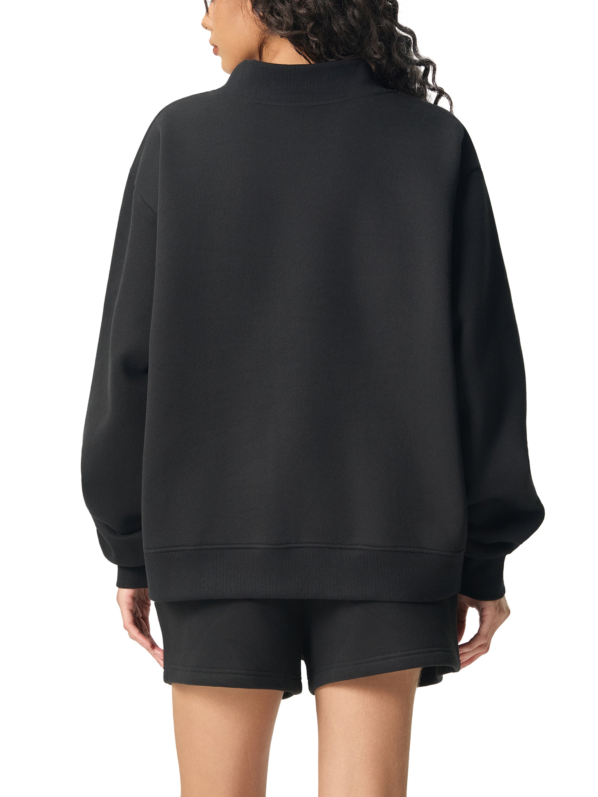 Women's "Flagship Mid-Neck Crew" Sweatshirt