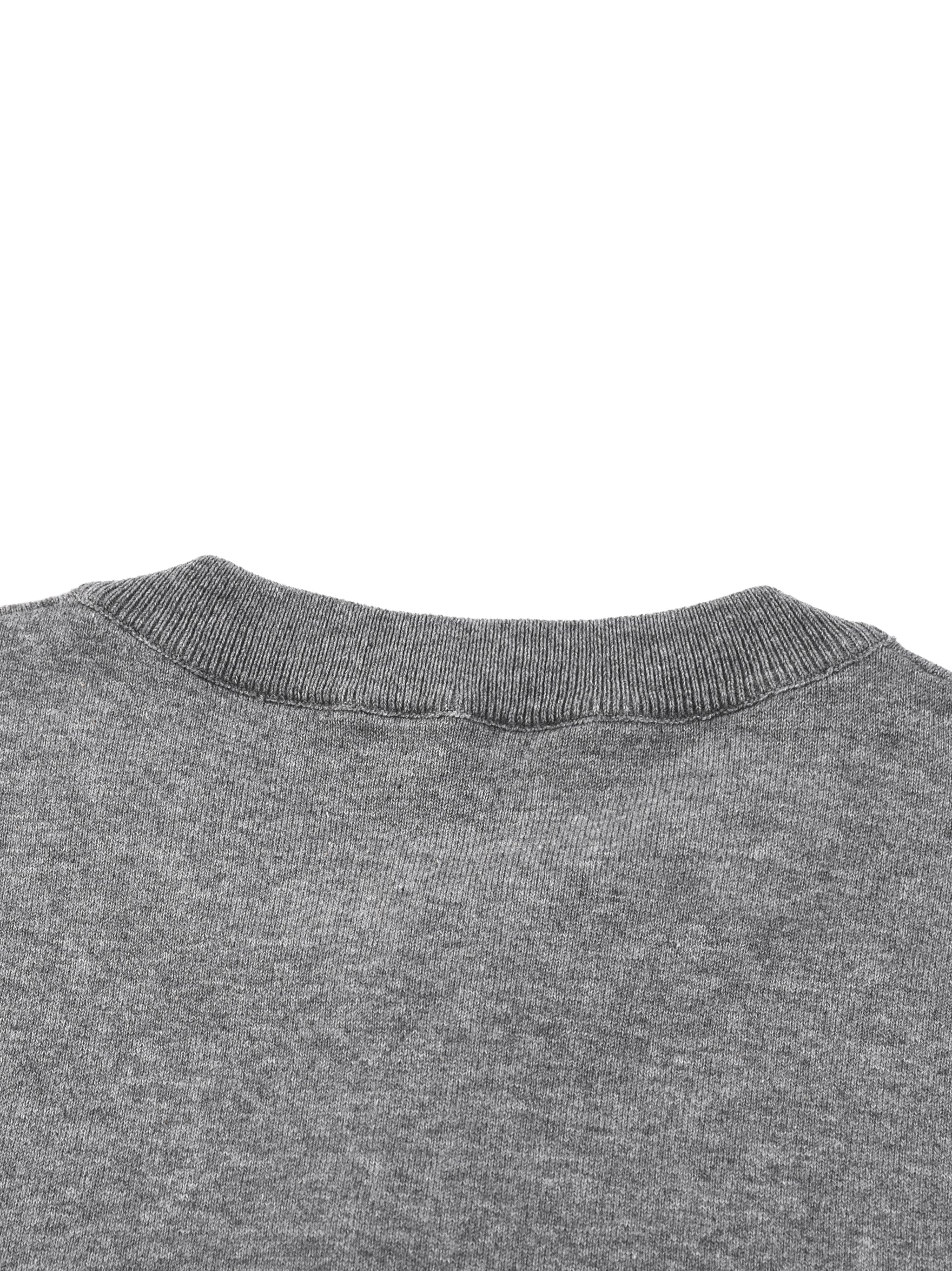 Cotton Knit Short Sleeve Henley T-Shirt