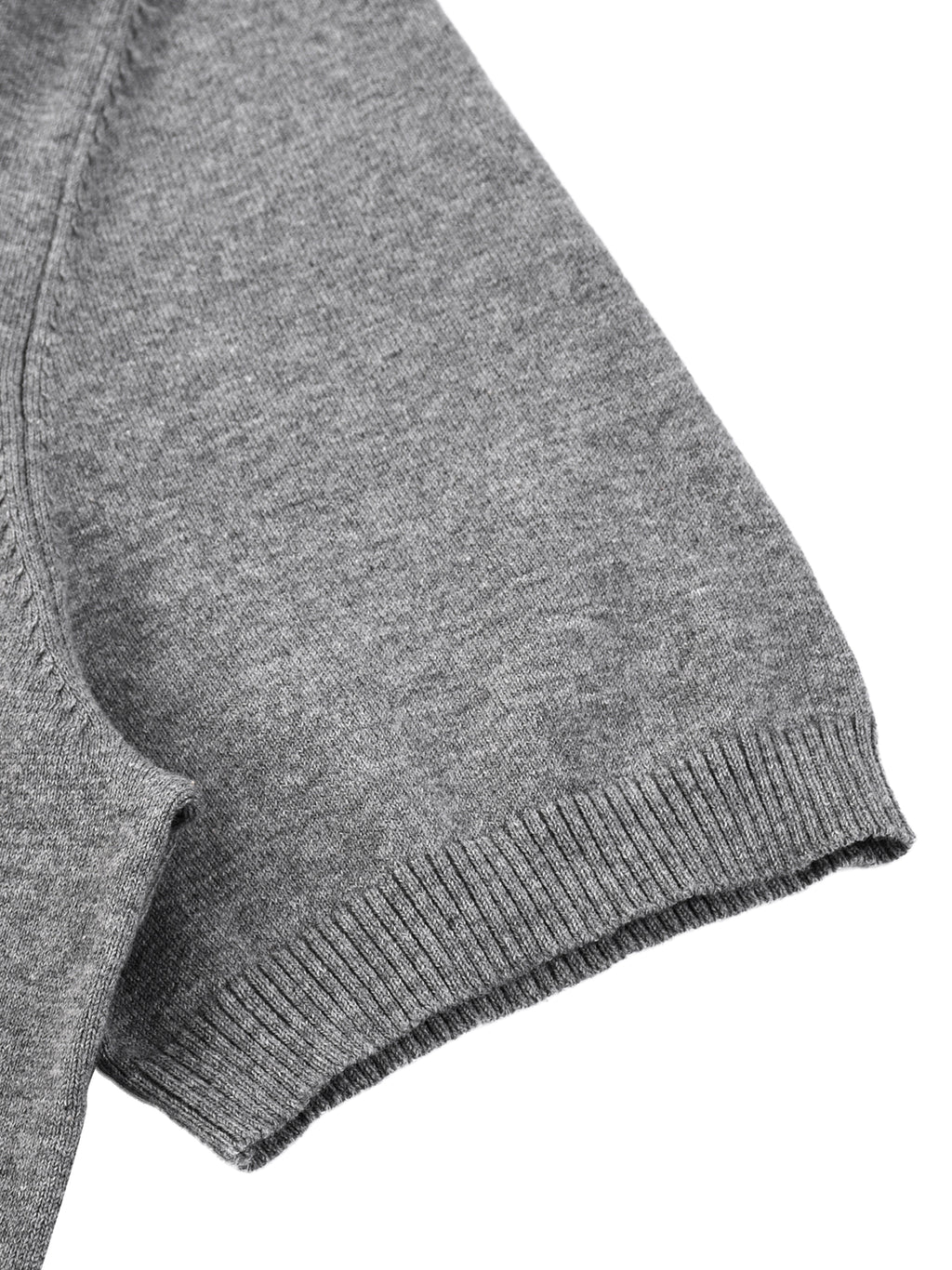 Cotton Knit Short Sleeve Henley T-Shirt